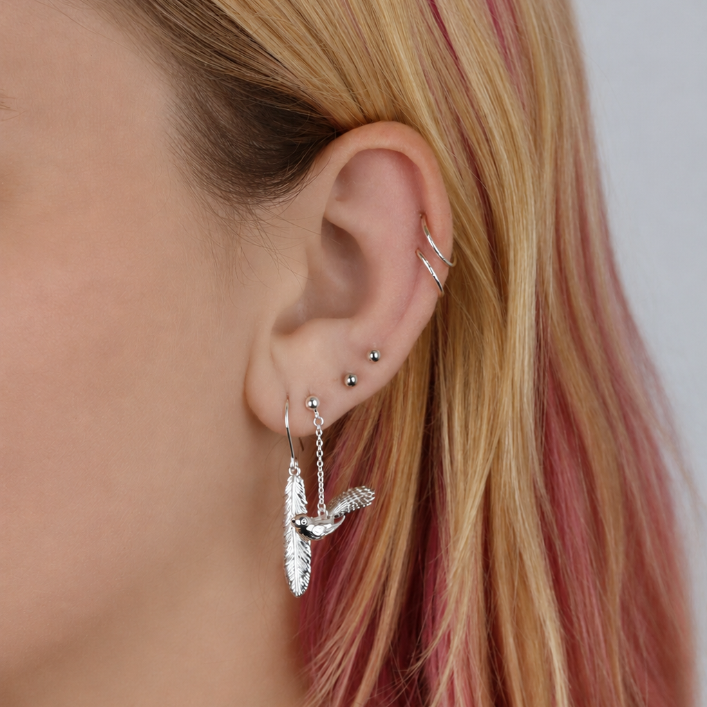 Feather Earrings