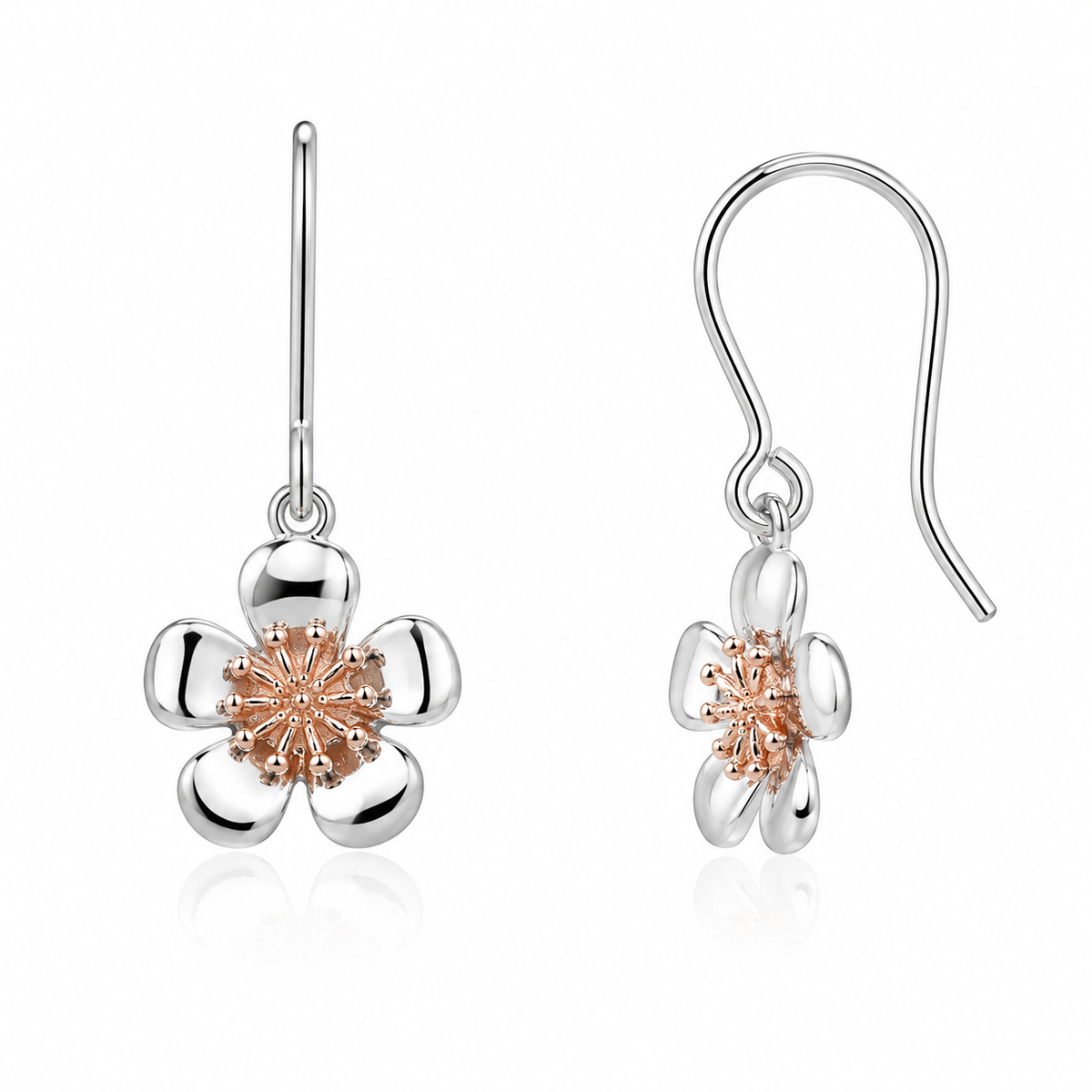 Manuka Flower Hook Earrings
