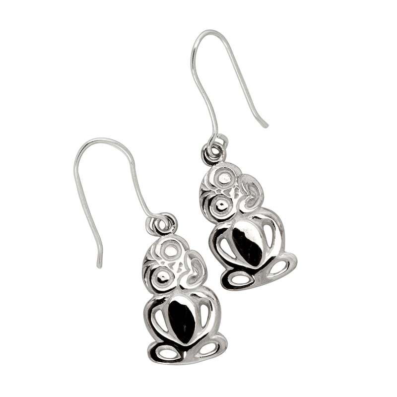 Nz Tiki Hook Earrings