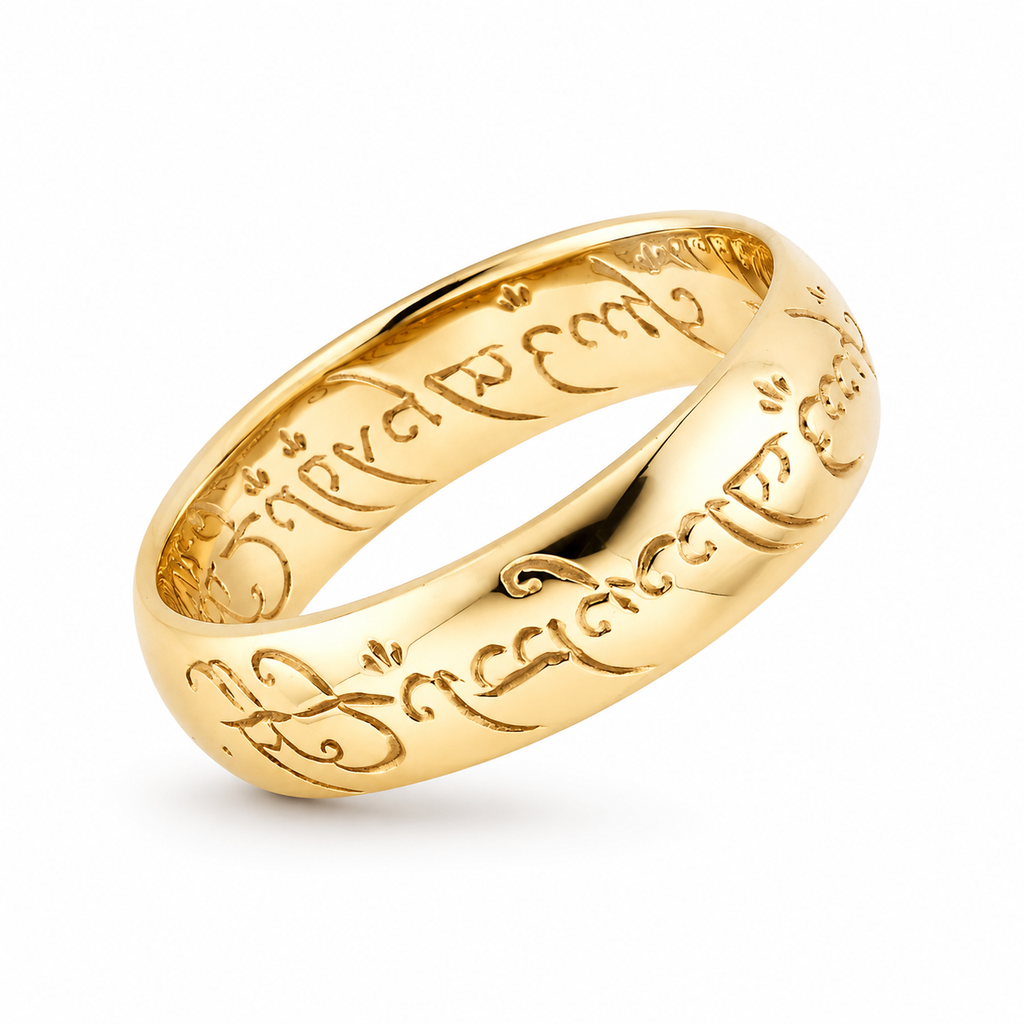 LOTR Engraved Ring